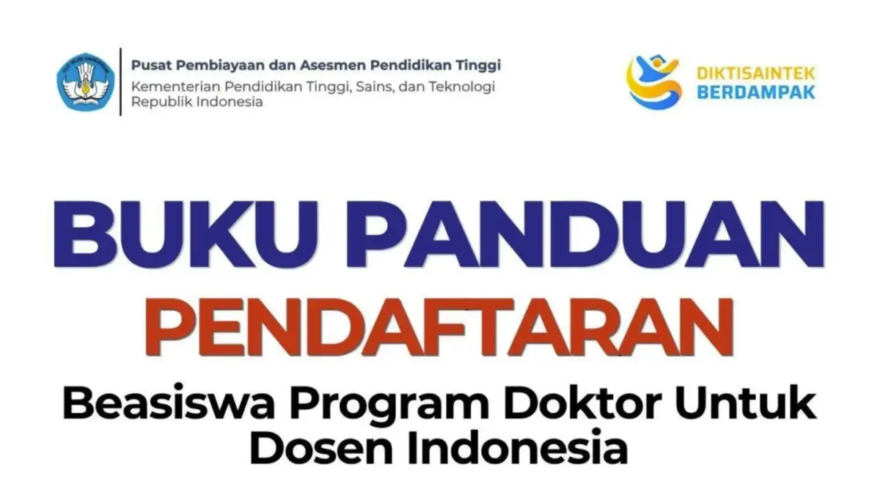 Beasiswa Program Doktor untuk Dosen Indonesia