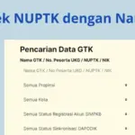 Cara Cek NUPTK Dosen 2026