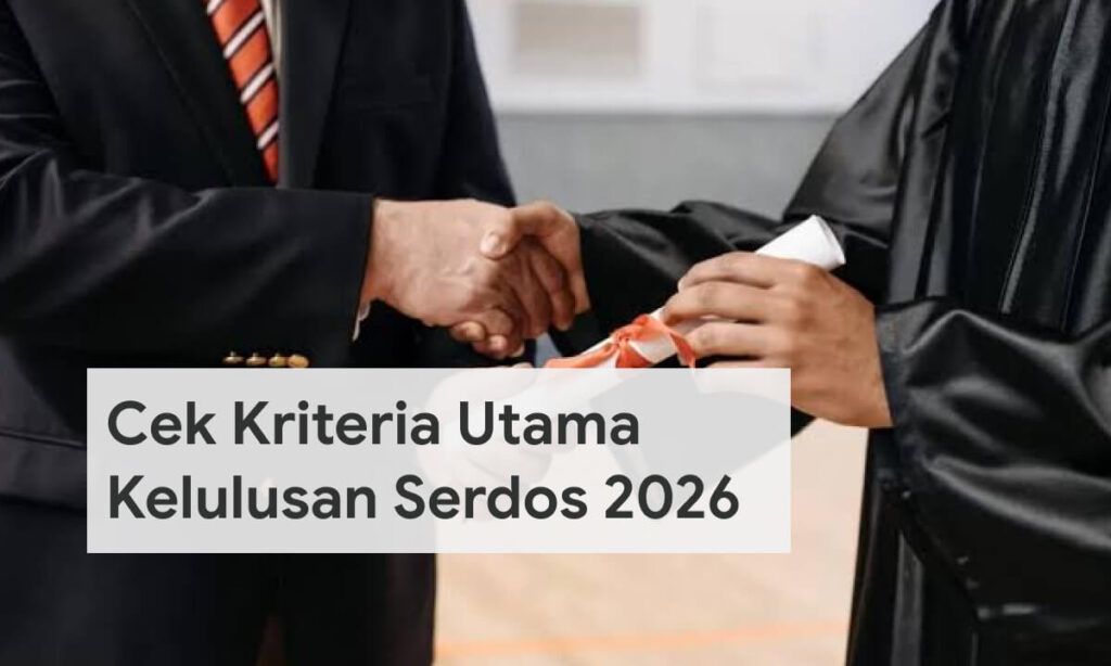 Kriteria Kelulusan Serdos 2026