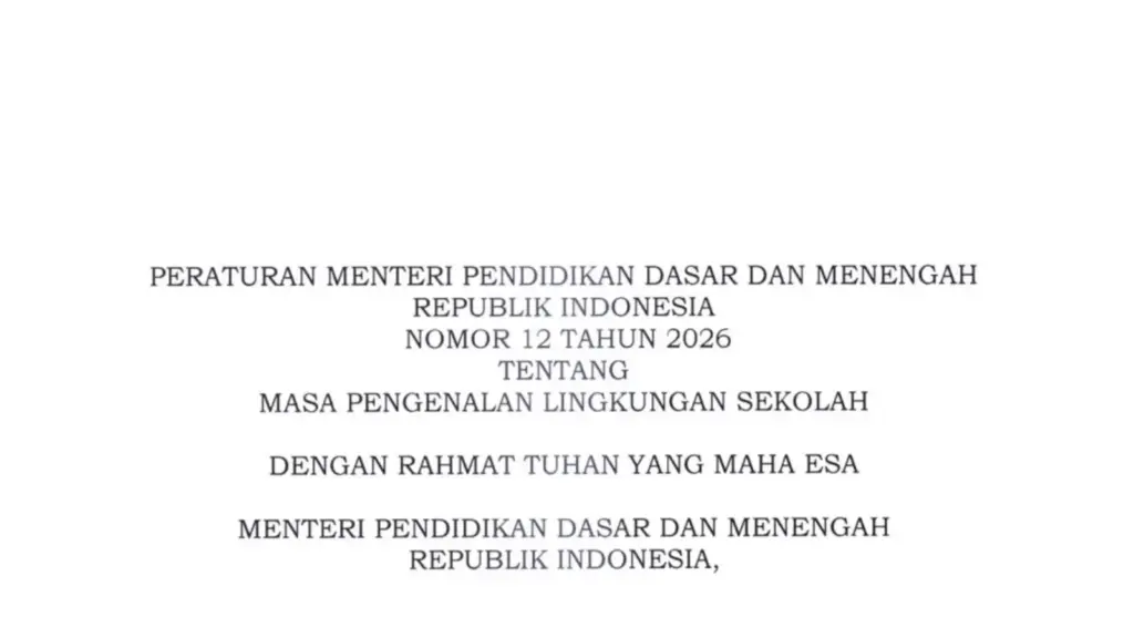 Permendikdasmen MPLS