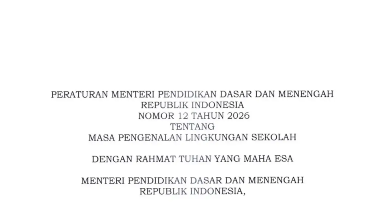 Permendikdasmen MPLS
