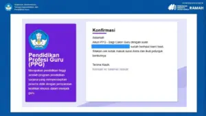 Solusi Email Verifikasi Pendaftaran Akun PPG yang tidak masuk