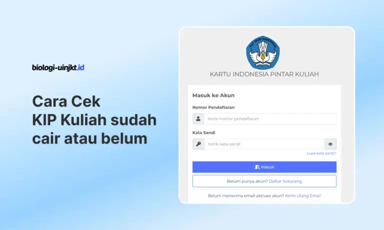 Cara Cek KIP Kuliah Sudah Cair atau Belum