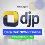 Cara Cek NPWP Online Dengan NIK