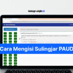 Cara Mengisi Sulingjar PAUD 2026