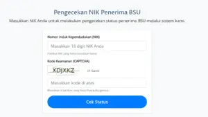 Cek BSU di Website Resmi Kemnaker