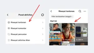 Cara Cek History Tontonan Video Tiktok dan Mengapus