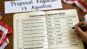 Contoh Proposal Lomba 17 Agustus dan Format