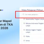 Daftar Mata Pelajaran Pilihan TKA SMA SMK MA 2026