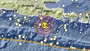 BMKG Terkini: Gempa Bumi M 4,4 Guncang Malang Jawa Timur Hari Ini
