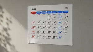 Hari Besar di Bulan Juli