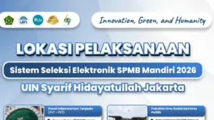 Lokasi Ujian SSE SPMB Mandiri Tahun 2026