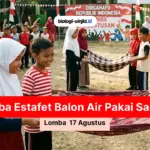 Lomba Estafet Balon Air Pakai Sarung 17 Agustus dan Cara Main