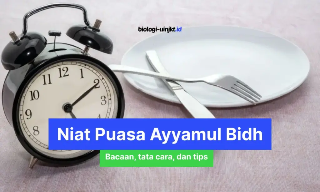 Niat Puasa Ayyamul Bidh