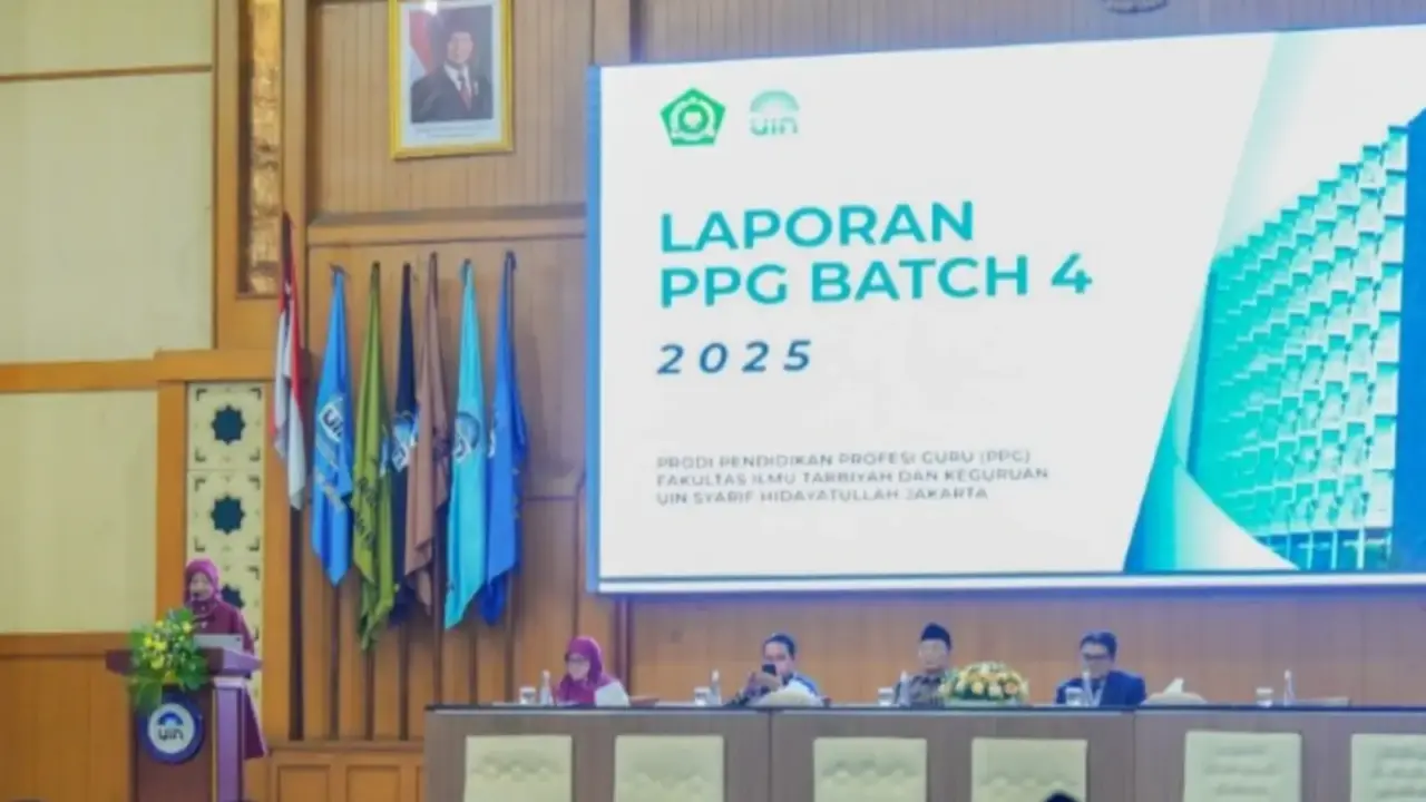 PPG Batch 4 UIN Jakarta Kukuhkan 3.959 Mahasiswa