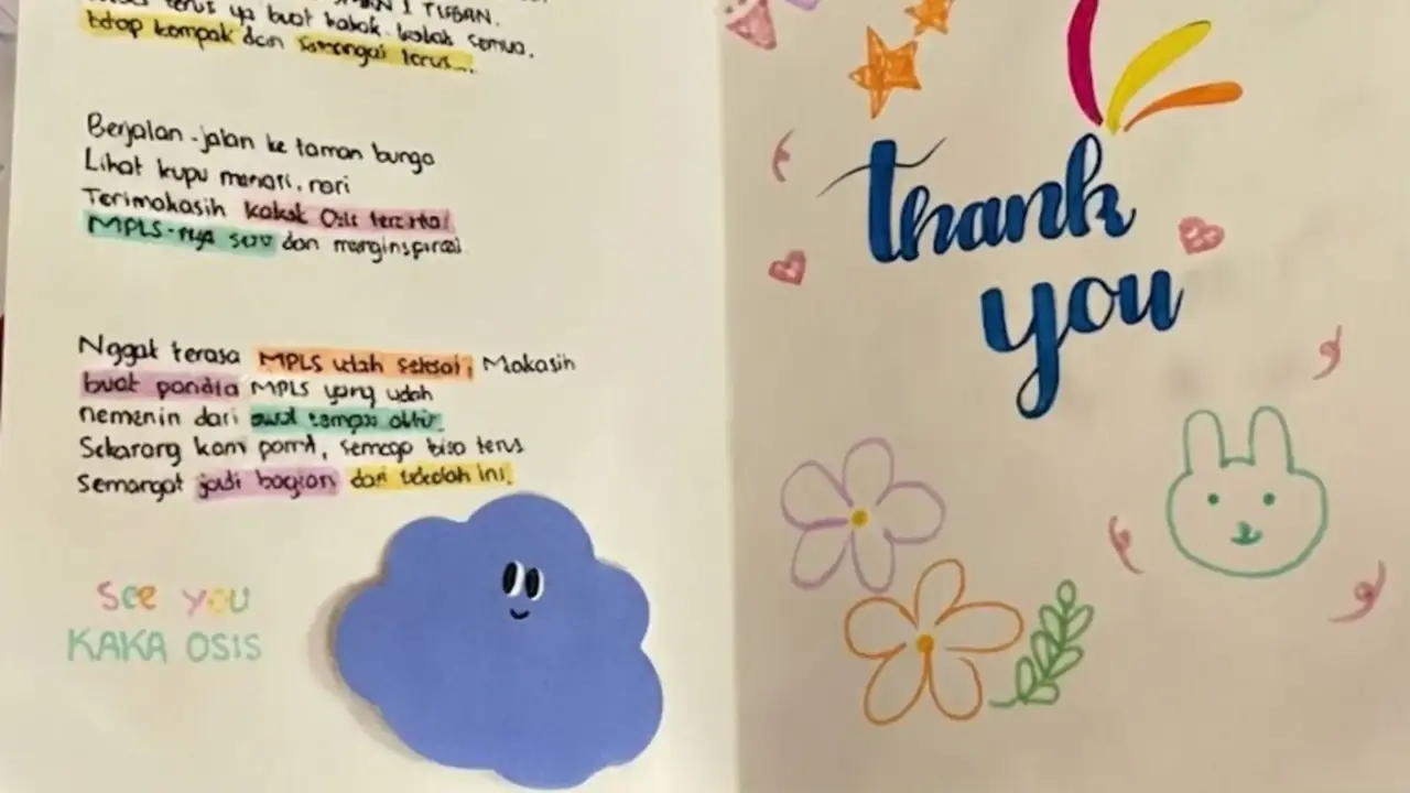 Surat untuk Kakak OSIS MPLS