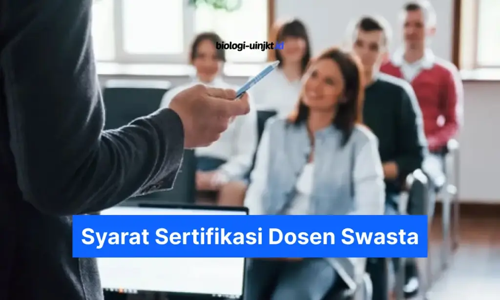 Syarat Sertifikasi Dosen Swasta