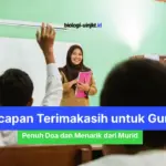 60 Ucapan Terimakasih untuk Guru dari Murid