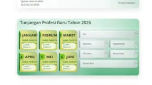 Update Tunjangan Profesi Guru (TPG) bulan Juni 2026