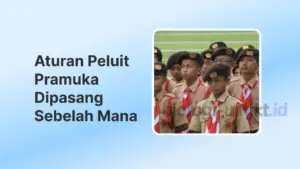 Aturan Peluit Pramuka Dipasang Sebelah Mana Agar Sesuai Ketentuan