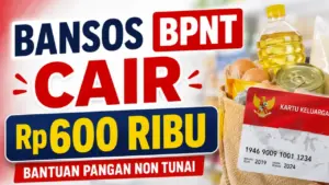 Cara Cek Bansos BPNT Agustus 2026 Tahap 3 Rp600.000 Lewat HP Pakai NIK KTP