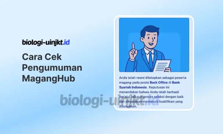 Cek Cara Cek dan Link Pengumuman MagangHub 2026 Batch 1