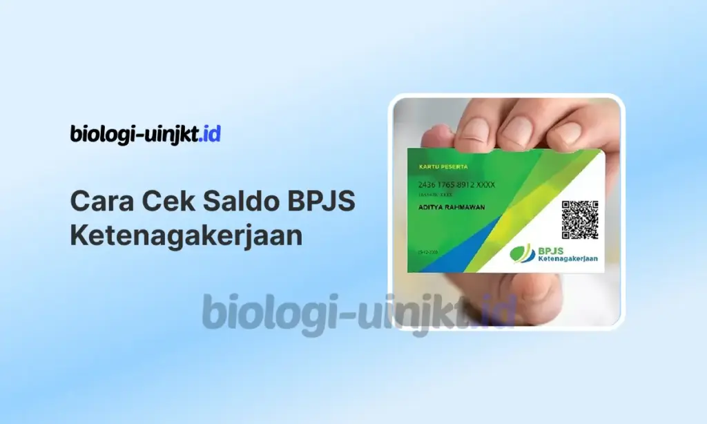 Cara Cek Saldo BPJS Ketenagakerjaan