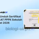 Cara Unduh Sertifikat Tes CAT PPPK Sekolah Rakyat 2026 di sertificat.bkn.go.id