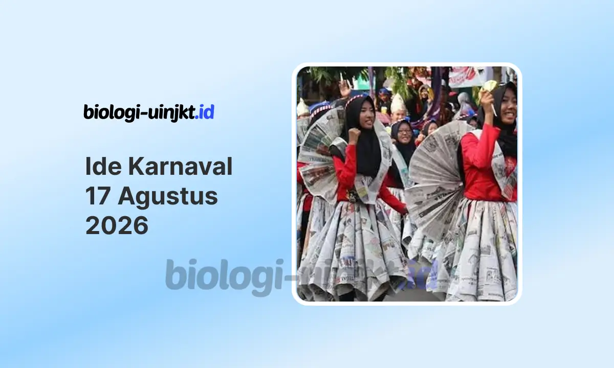 Contoh Ide Karnaval 17 Agustus 2026