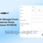 Contoh Mengisi Form Pengalaman Kerja Rekrutmen PCPM BI 2026