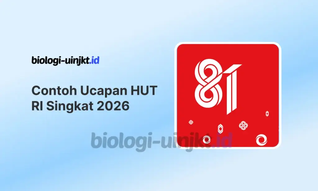 Contoh Ucapan HUT RI Singkat 2026
