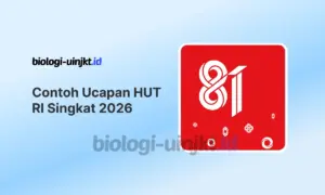50 Contoh Ucapan HUT RI Singkat Tahun 2026