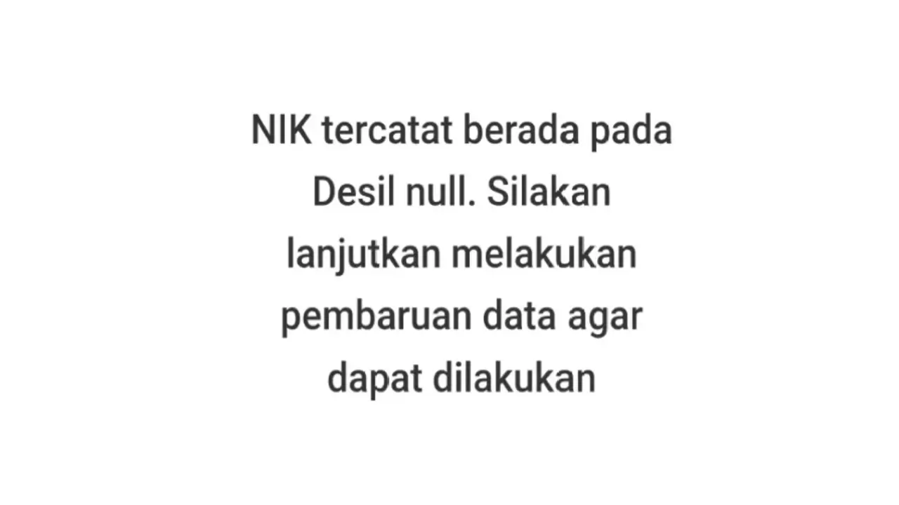 Desil NUL Artinya