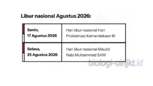 Ketentuan Libur Maulid Nabi 25 Agustus 2026 Adakah Cuti Bersama