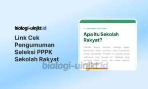 Cek Pengumuman Seleksi PPPK di sekolahrakyat.kemensos.go.id