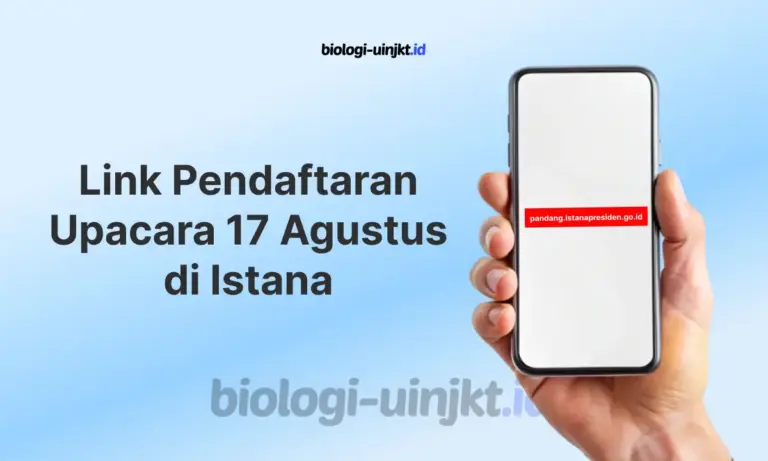 Link Resmi pandang.istanapresiden.go.id Pendaftaran Upacara 17 Agustus di Istana