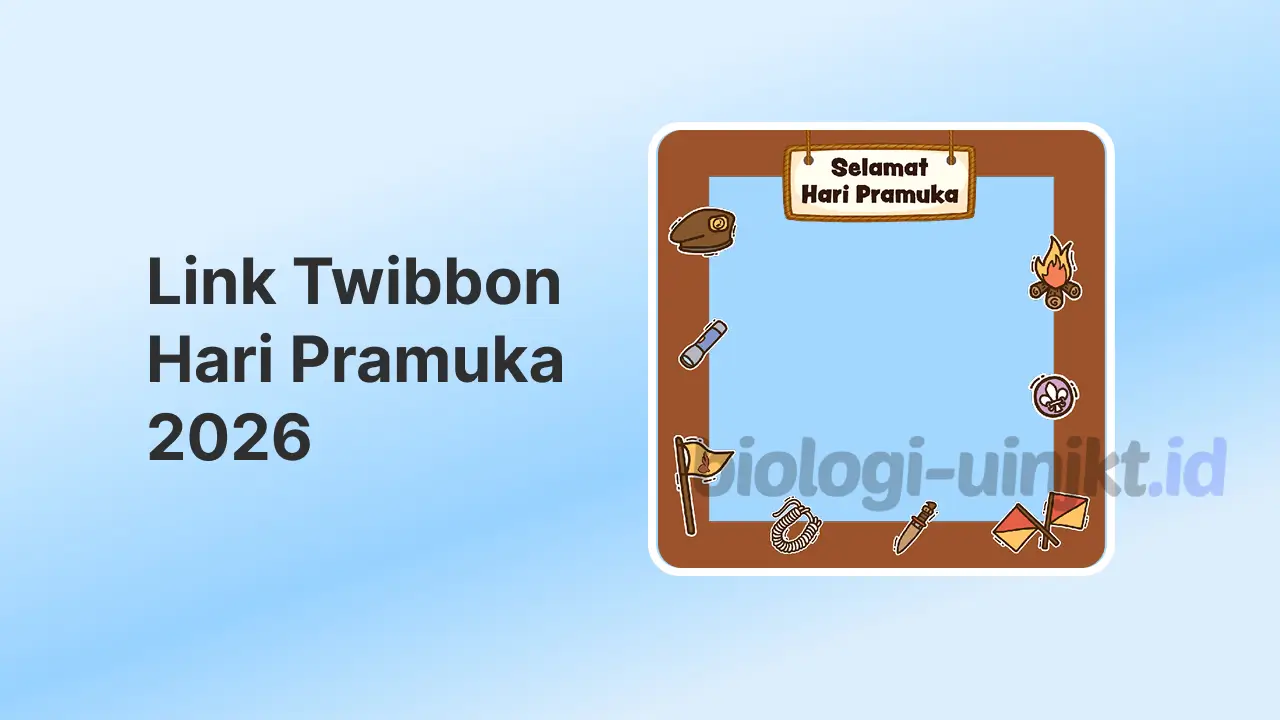 Link Twibbon Hari Pramuka 2026