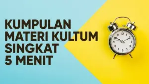Kumpulan Materi Kultum Singkat 5 Menit Berisi Dalil Sahih dan Tema Terbaru 2026