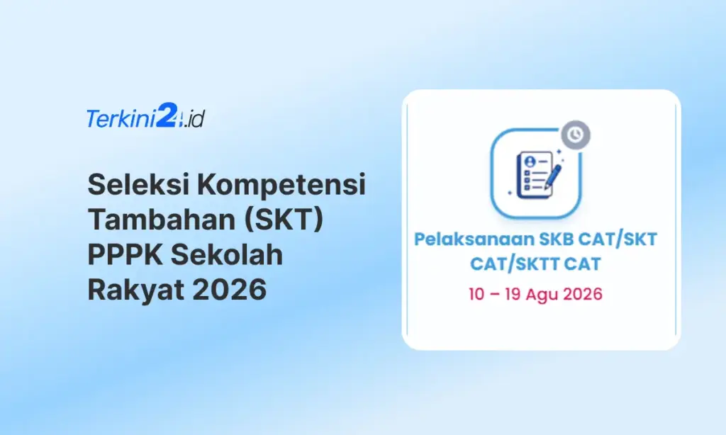 Seleksi Kompetensi Tambahan (SKT) PPPK Sekolah Rakyat