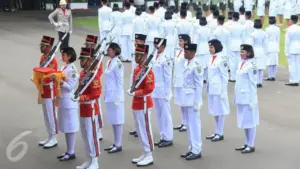 Susunan Formasi PASKIBRAKA Upacara 17 Agustus Beserta Makna Pasukan 17 8 45