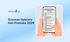 Susunan Upacara Hari Pramuka 2026 Siaga, Penggalang, dan Penegak