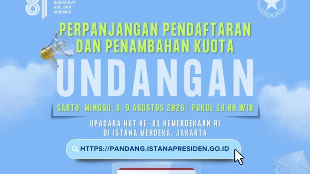 War Tiket Diperpanjang hingga 8-9 Agustus